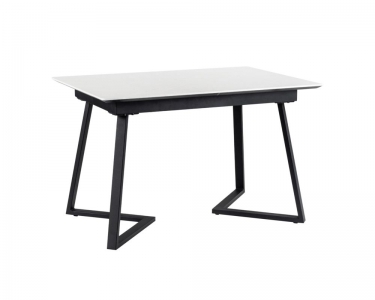 Стол R-home Роналдо раздвиж. 140-180 Светлый мрамор/Бабочка