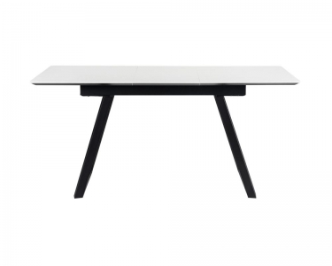 Стол R-home Пеле раздвиж. 140-180 Светлый мрамор/Бабочка