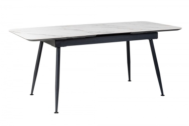 Стол R-home Месси раздвиж. 140-180 Светлый мрамор/Бабочка