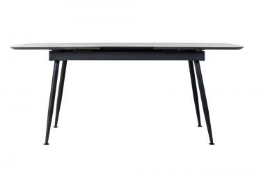 Стол R-home Месси раздвиж. 140-180 Светлый мрамор/Бабочка