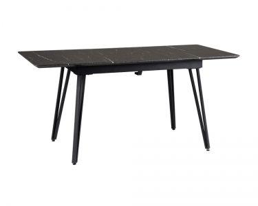 Стол R-home Диего раздвиж. 140-180 Темный мрамор/Бабочка