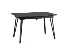 Стол R-home Диего раздвиж. 140-180 Темный мрамор/Бабочка