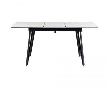 Стол R-home Диего раздвиж. 140-180 Светлый мрамор/Бабочка