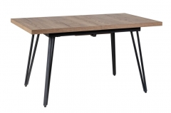 Стол R-home Диего раздвиж. 140-180 Галифакс Табак/Бабочка