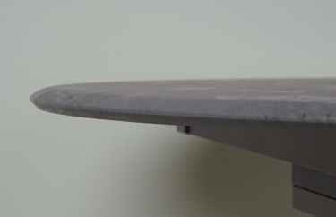 Обеденный стол Витра Орфей 50 02 Бетон темный