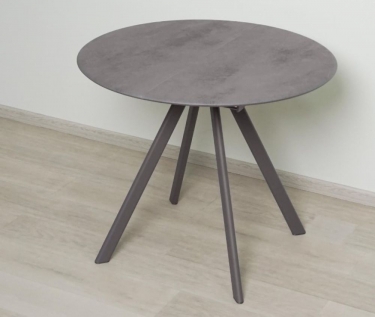 Обеденный стол Витра Орфей 50 02 Бетон темный