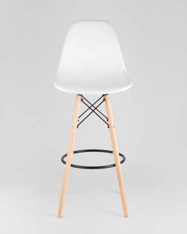 Стул Stool Group Eames DSW барный Белый