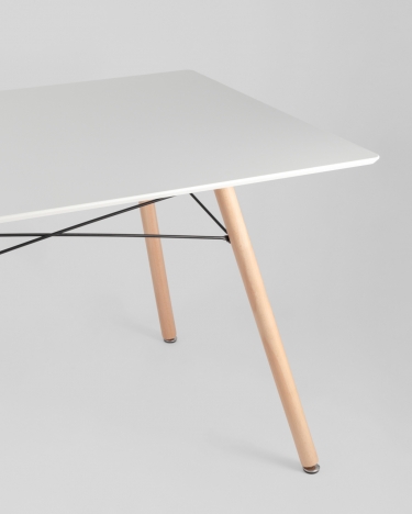 Стол Stool Group Eames DSW Rectangle Белый