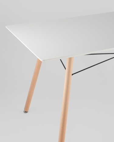 Стол Stool Group Eames DSW Rectangle Белый