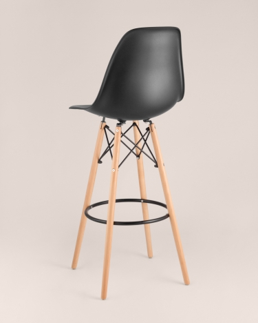 Стул Stool Group Eames DSW барный Черный