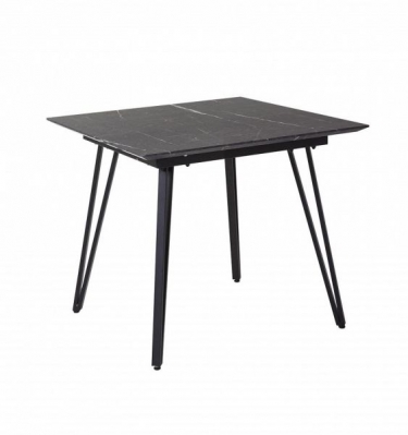 Стол R-home Диего 860860 мрамор графит со скосом