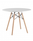 Стол обеденный Stool Group DSW D90 Белый