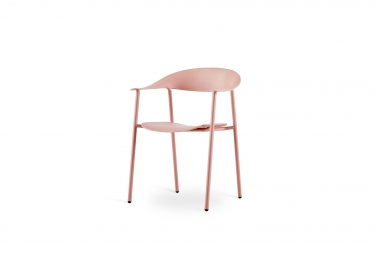 Стул Stool Group Eila пластик розовый