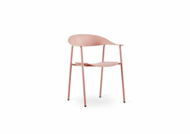 Стул Stool Group Eila пластик розовый