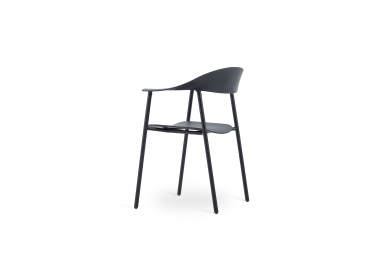Стул Stool Group Eila пластик черный