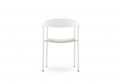 Стул Stool Group Eila с подушкой пластик белый