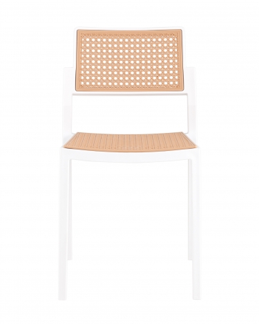 Стул обеденный Stool Group Milto пластиковый белый