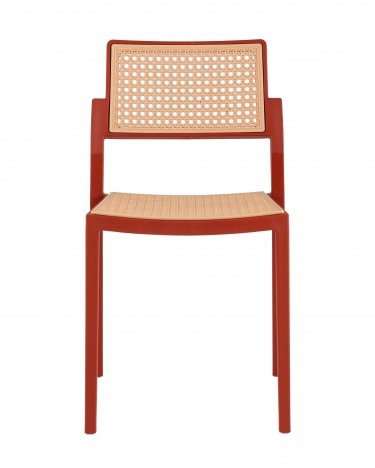 Стул обеденный Stool Group Milto пластиковый красный