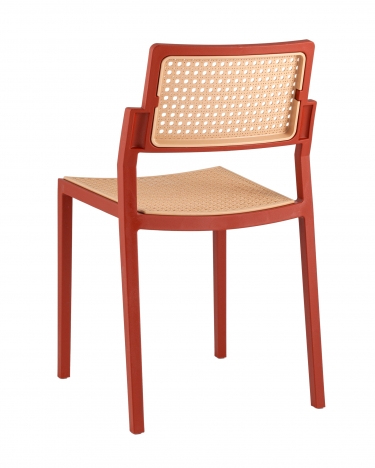 Стул обеденный Stool Group Milto пластиковый красный