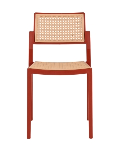 Стул обеденный Stool Group Milto пластиковый красный