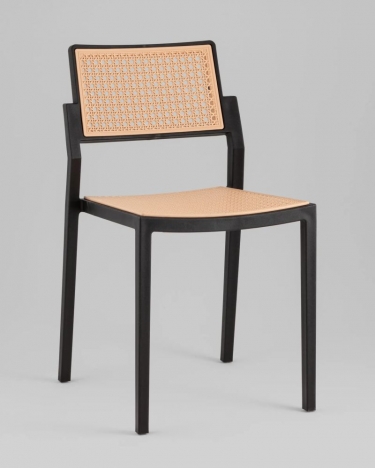 Стул обеденный Stool Group Milto пластиковый черный
