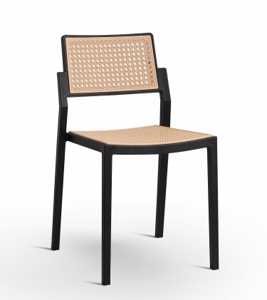 Стул обеденный Stool Group Milto пластиковый черный