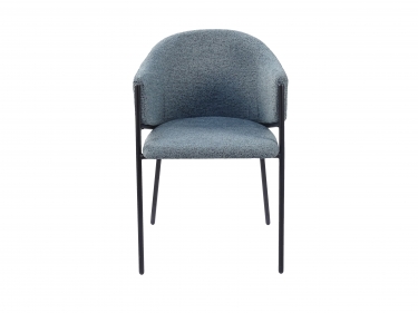 Стул обеденный Stool Group Carmel букле голубой