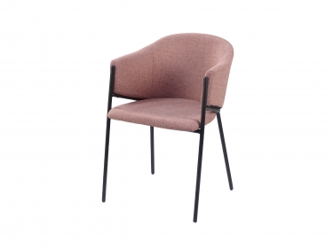 Стул обеденный Stool Group Carmel шенилл пыльно-розовый