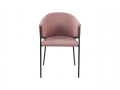 Стул обеденный Stool Group Carmel шенилл пыльно-розовый