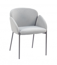 Стул обеденный Stool Group Melia серый