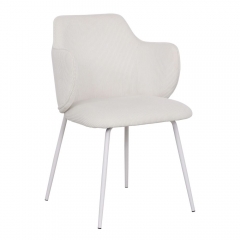 Стул обеденный Stool Group Eira вельвет белый