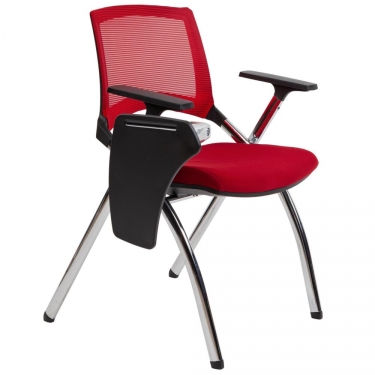 Комплект офисных кресел Chairman CHAIRMAN CH890 с пюпитром 2 шт Красный