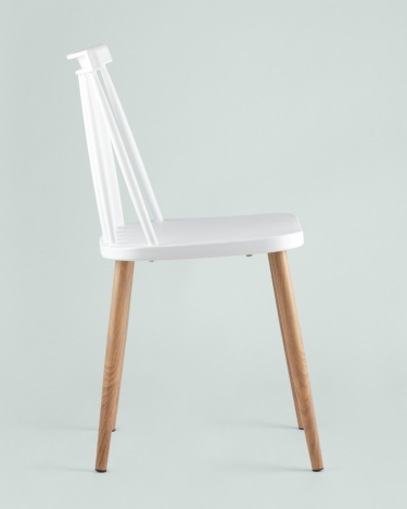 Стул пластиковый Stool Group Морган Белый