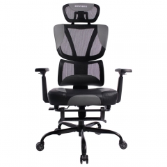 Геймерское кресло BRABIX BRABIX PREMIUM Venom GM-530 черное/серое