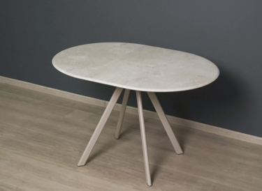 Обеденный стол Витра Орфей 50 01 Стоун крем