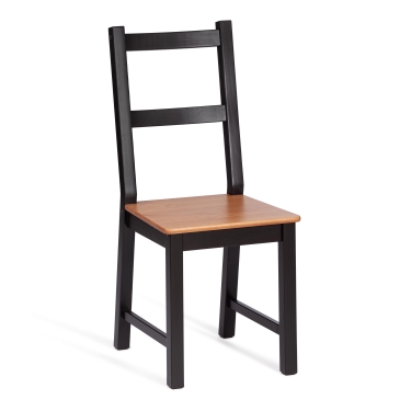 Стул Tetchair Соната / Sonata chair массив сосны, 41х50х95 см, антик/черный