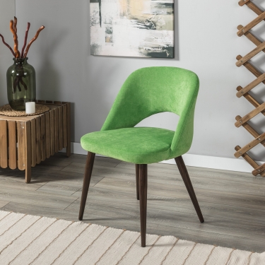 Кресло R-home Lars К Green/т.орех