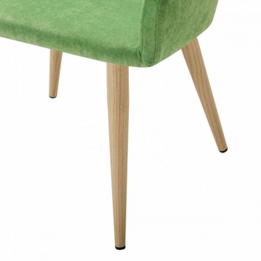 Кресло R-home Oscar Green/нат.дуб