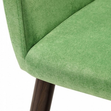 Кресло R-home Oscar Green/т.орех