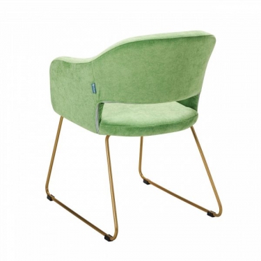 Стул R-home Oscar Green/Линк золото