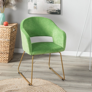 Стул R-home Oscar Green/Линк золото