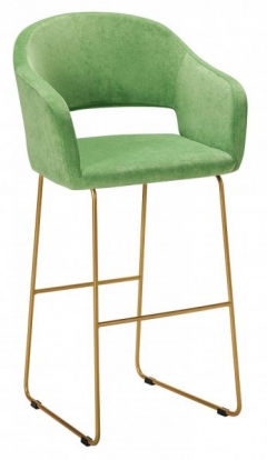 Кресло Бар R-home Oscar Б Green/Линк золото