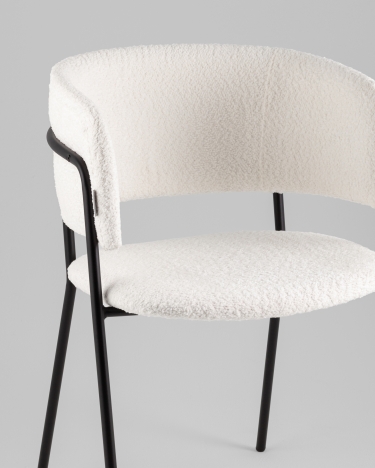 Кресло Stool Group Нэлли New белый