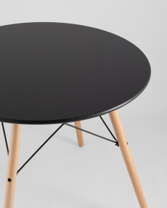 Стол круглый Stool Group EAMES DSW NEW D80 черный