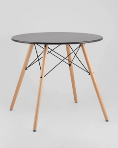 Стол круглый Stool Group EAMES DSW NEW D80 черный