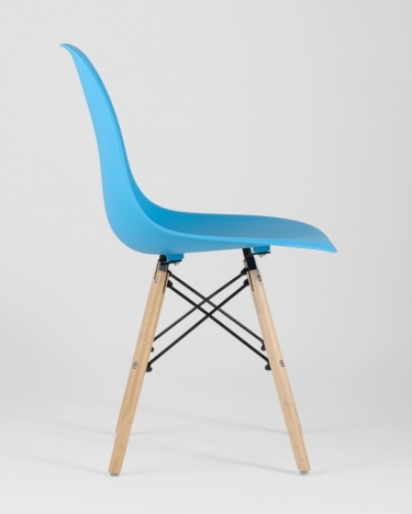 Стул Stool Group Eames Style DSW бирюзовый 4 шт. комплект разборный каркас