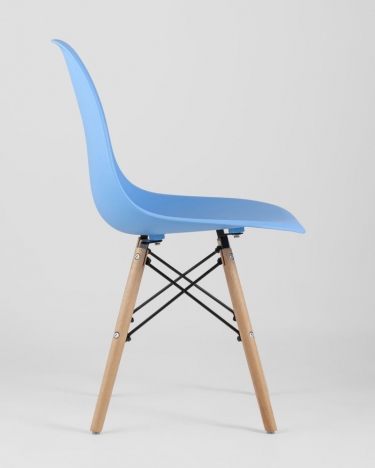 Стул Stool Group Eames Style DSW голубой 4 шт. комплект разборный каркас