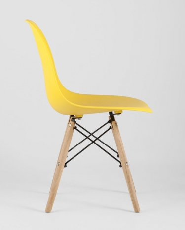 Стул Stool Group Eames Style DSW желтый 4 шт. комплект разборный каркас