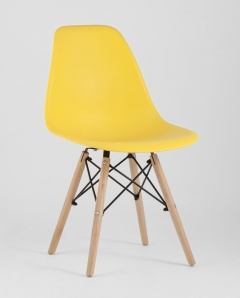 Стул Stool Group Eames Style DSW желтый 4 шт. комплект разборный каркас