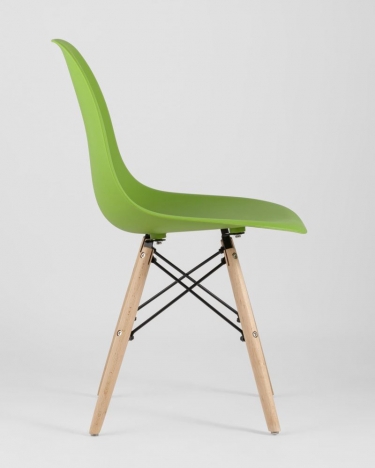 Стул Stool Group Eames Style DSW зеленый 4 шт. комплект разборный каркас